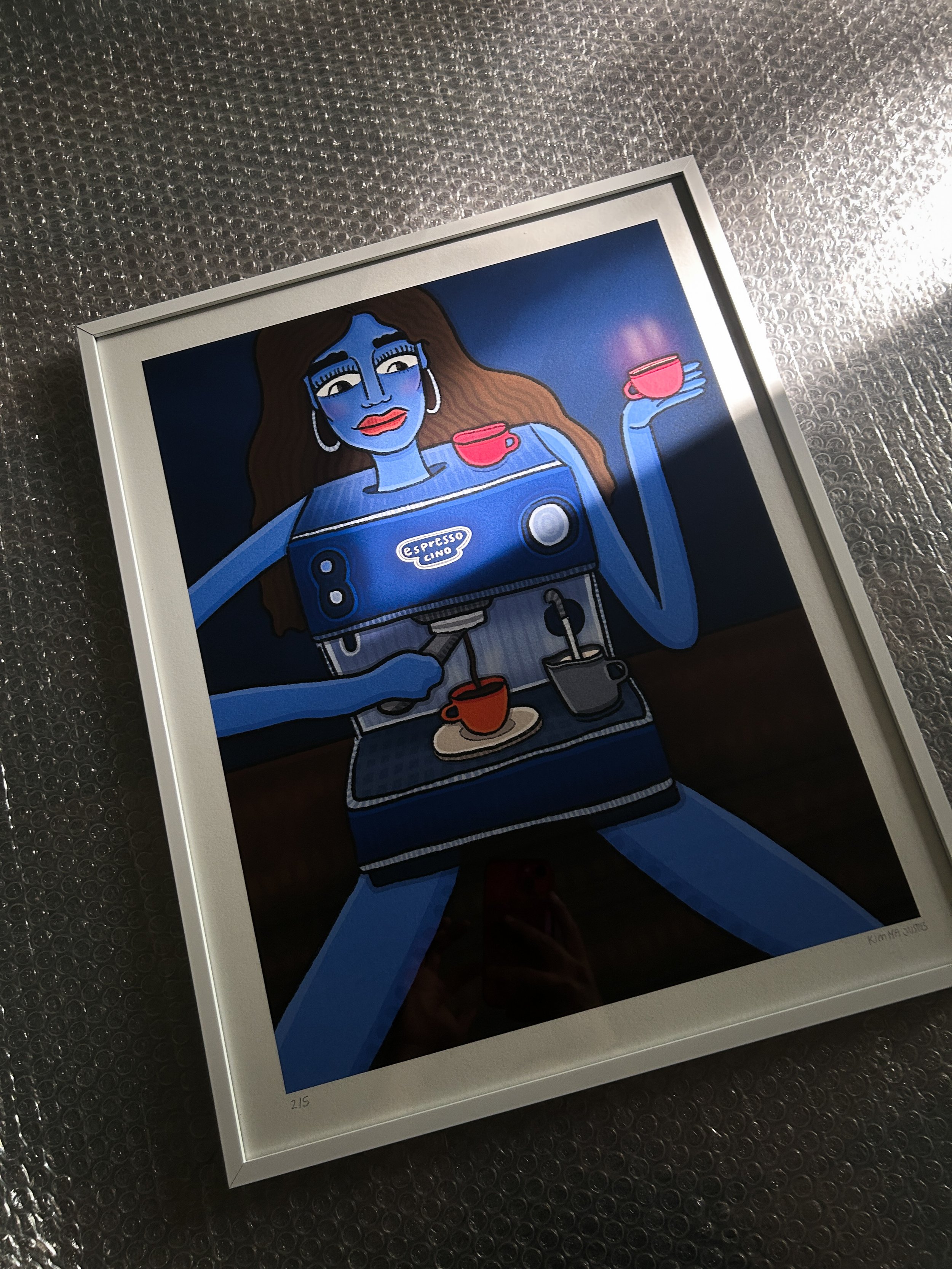 Espressocino Art Print im Format 40 × 50 cm