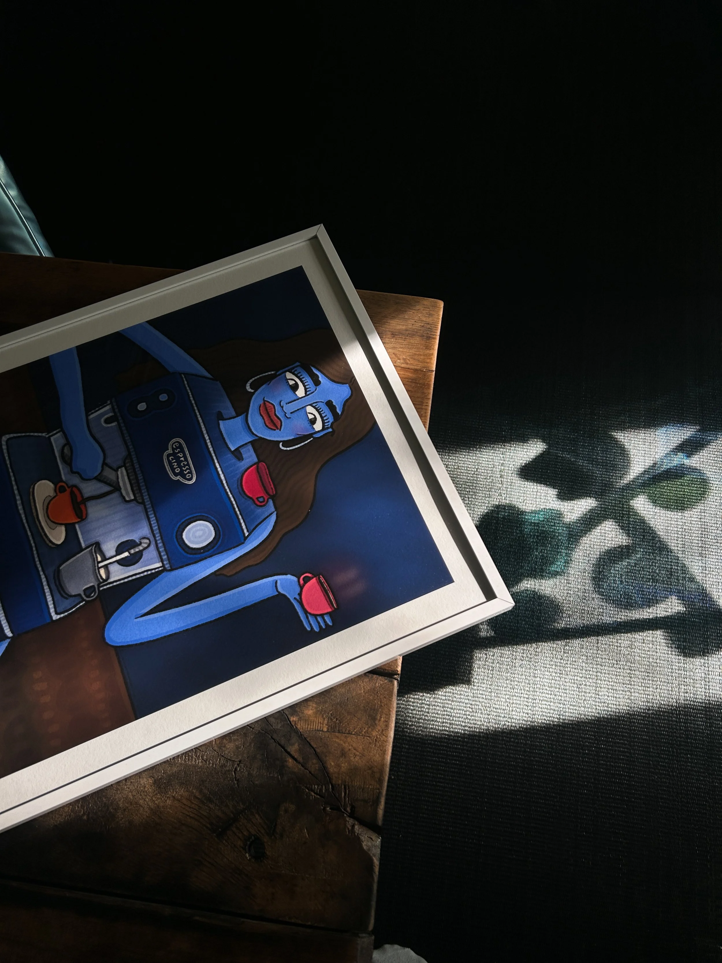 Espressocino Art Print im Format 40 × 50 cm
