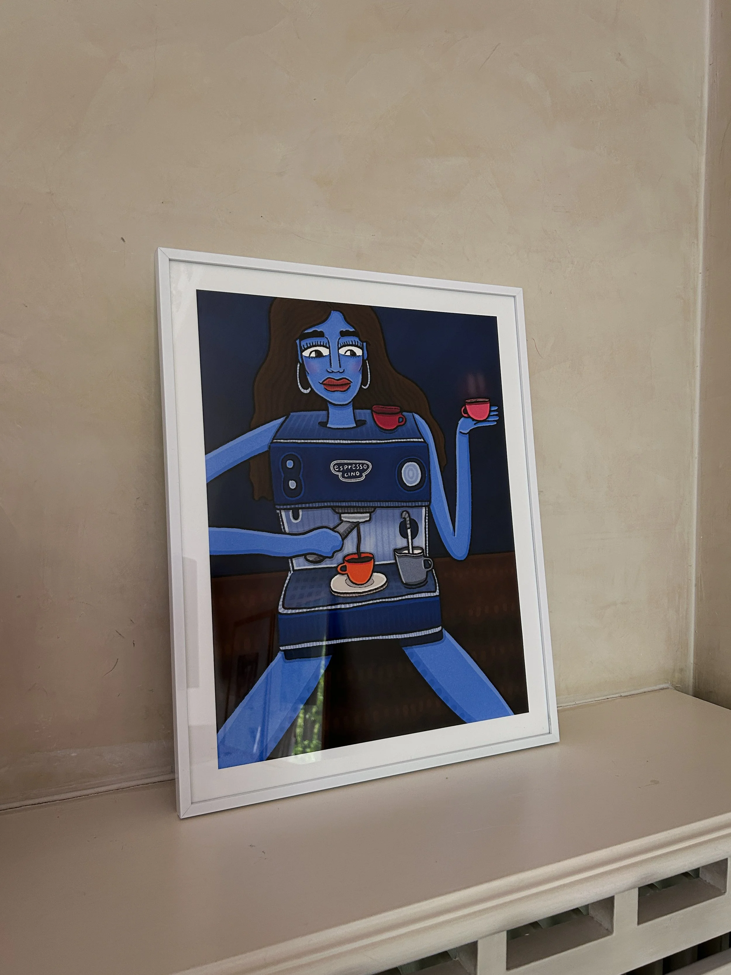 Espressocino Art Print im Format 40 × 50 cm