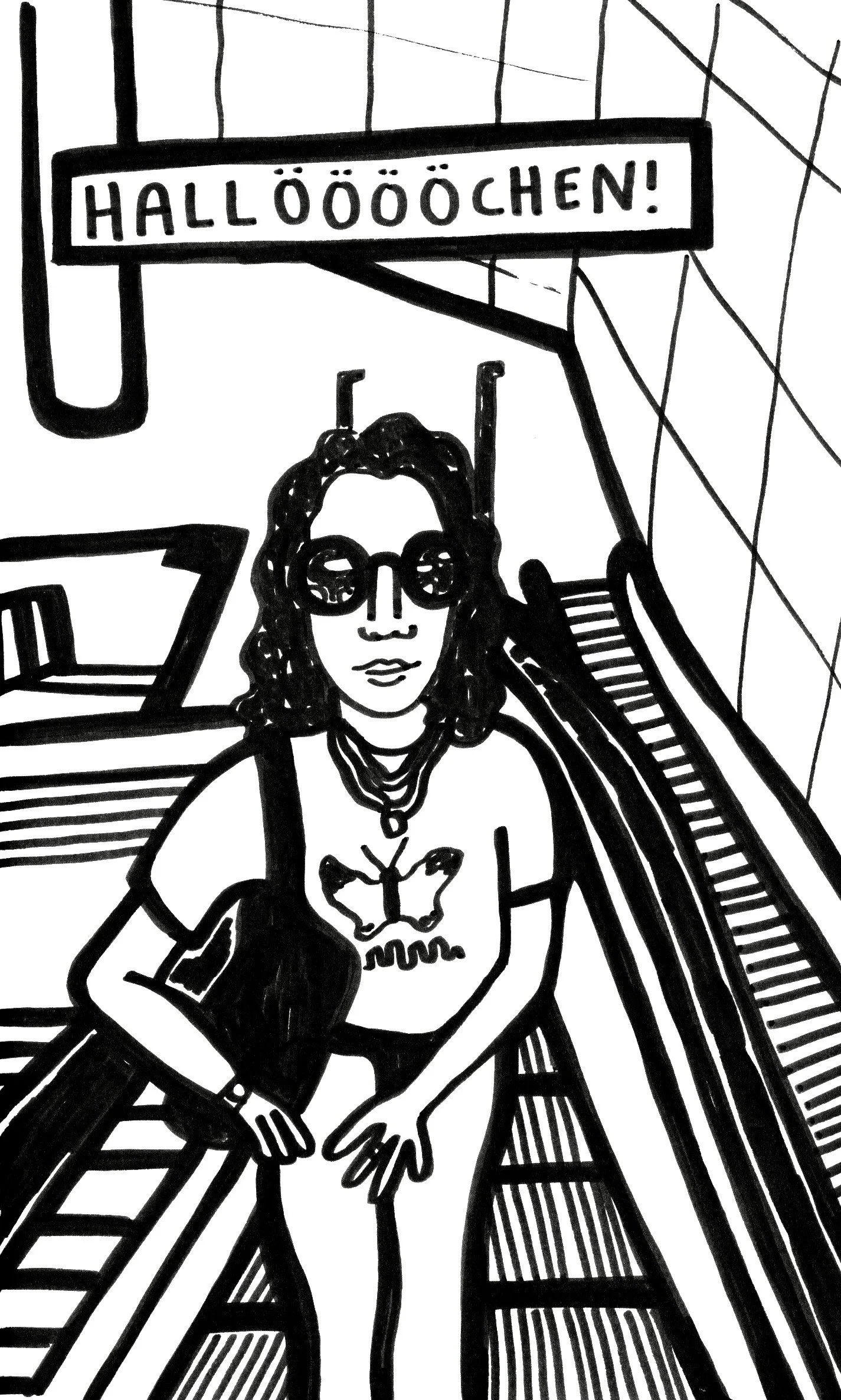 What i saw What i drew in Berlin. Einen Einblick in mein Sketchbook als Illusratorin.