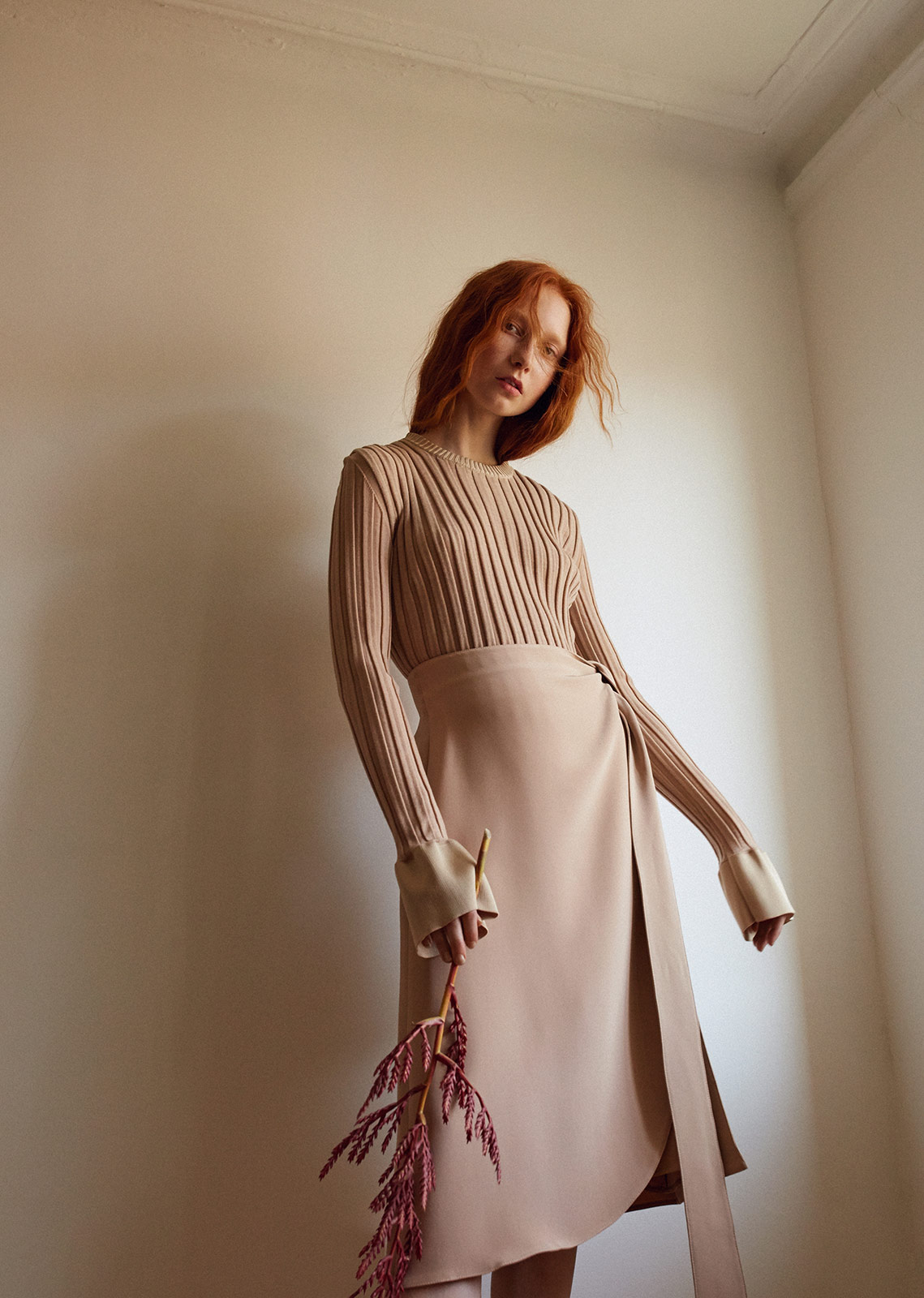 Top & Skirt: Celine