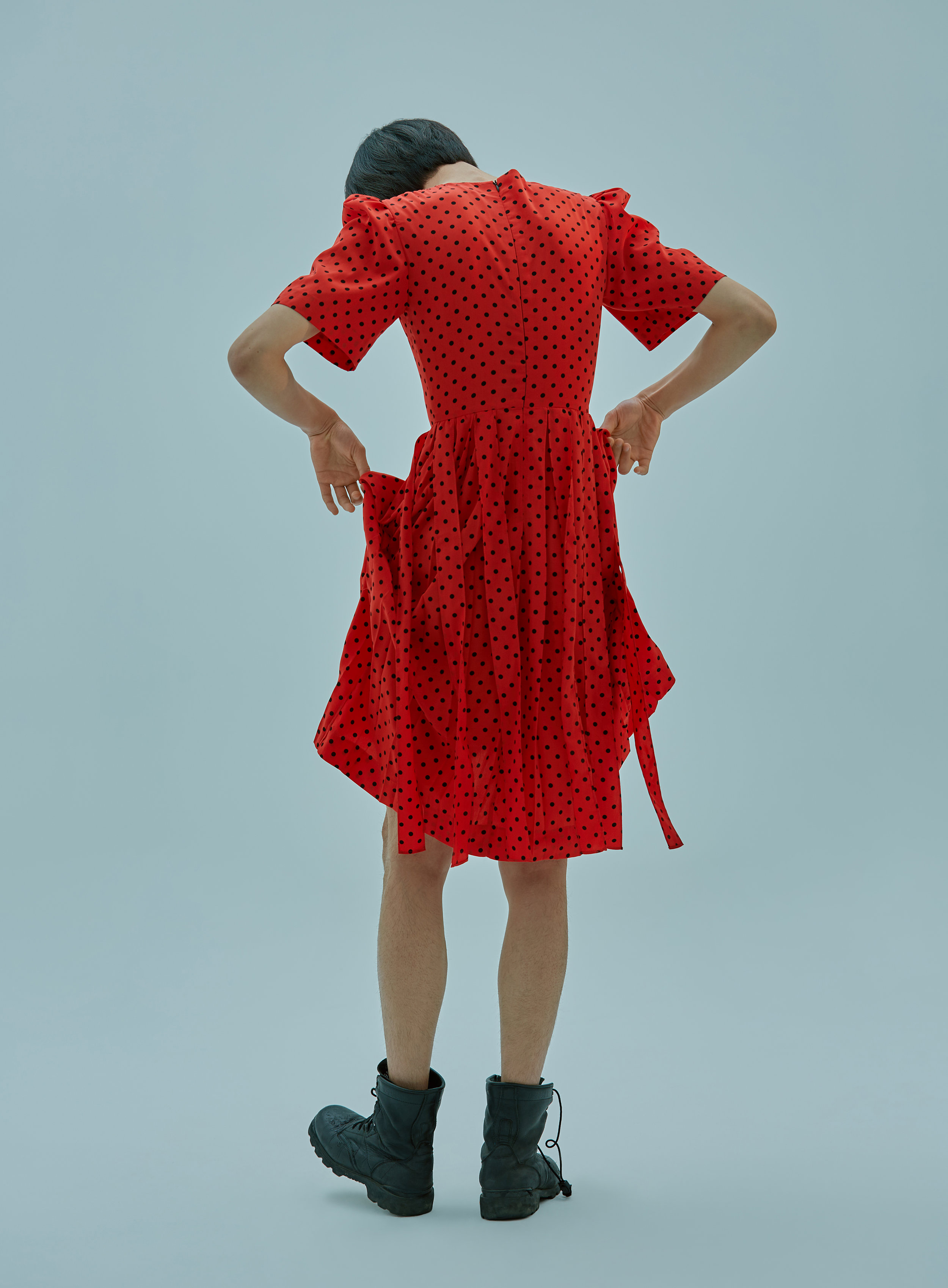 Dress: Push Button Walker: Stylist's Own