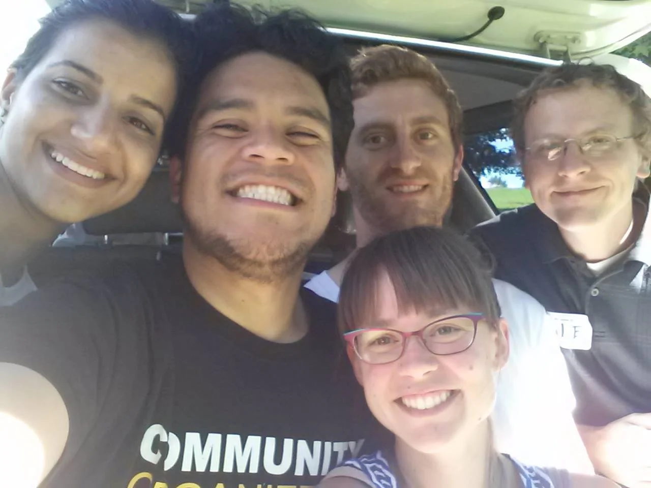From left to right: Mirja, Carlos, Max, Kate, Paul