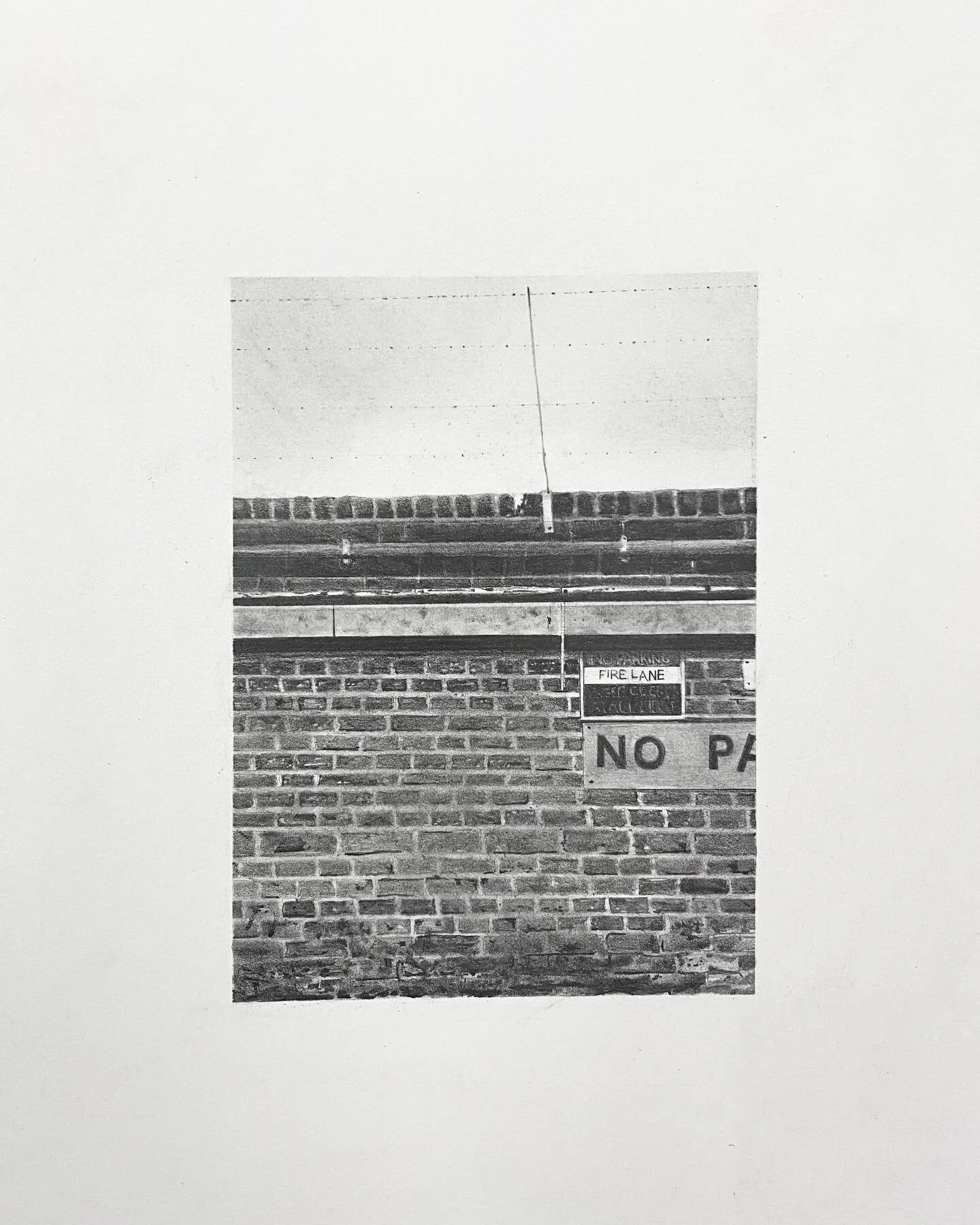 no parking
50 x 70cm
graphite on paper