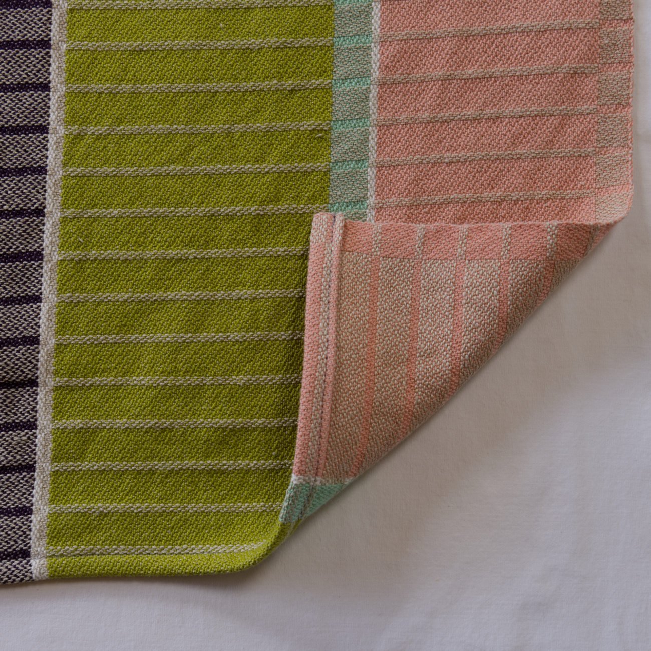 Linen Colorblock Towel in Natural Detail.jpg