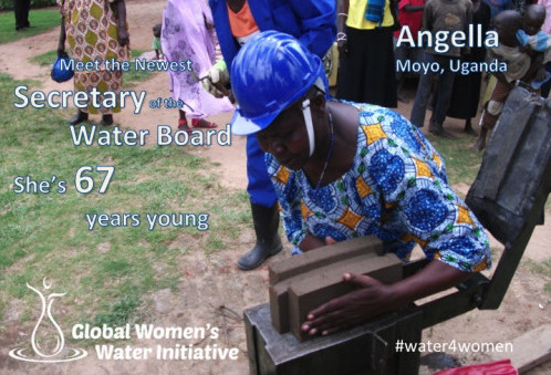 A retired nurse and former refugee, at 67 Angella became secretary of her local water board. Read more about Angella's story here.