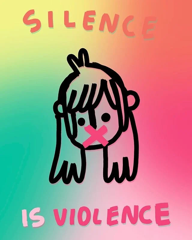 Speak and act with the acknowledgement that you could be wrong; that you are still capable of constantly learning. Silence can be the most villainous enabler. Silence sides with complacency.