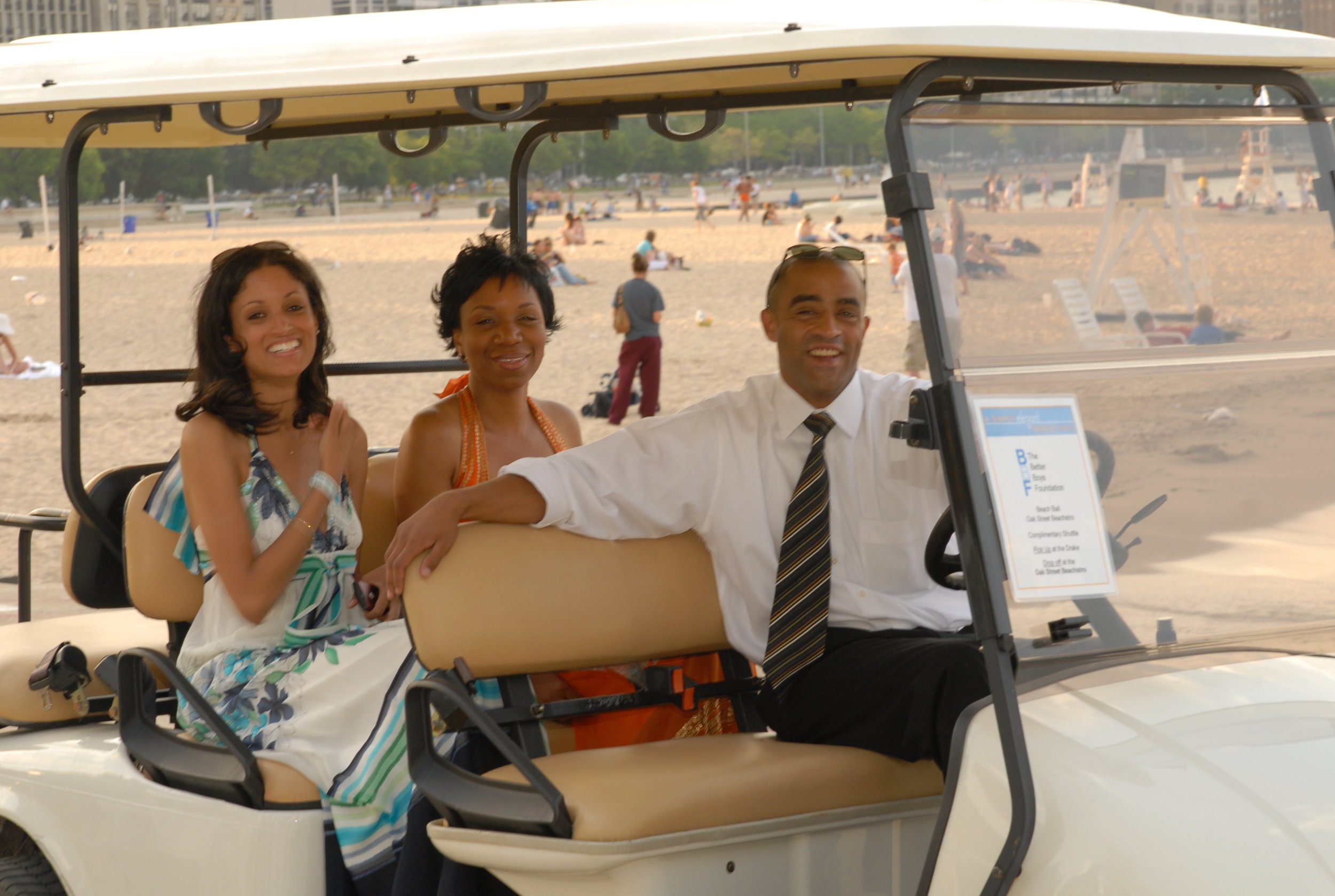 Event Arrival in Golf Carts