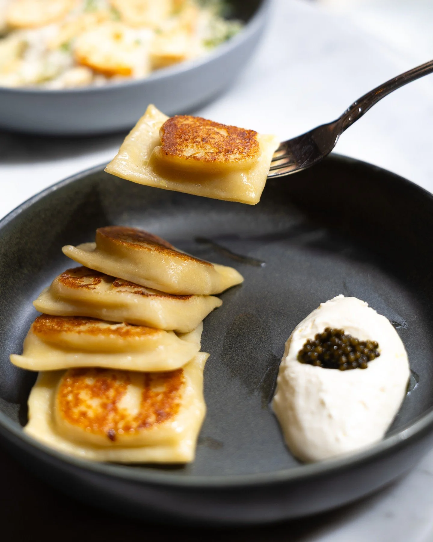 A taste worth framing. ⁠
⁠
Our Pierogi and Cockscomb Mac &amp; Cheese are part of the Curated Palette Series, a collaboration with @pafacademy.⁠
⁠
Visit the link in our bio for all the details.