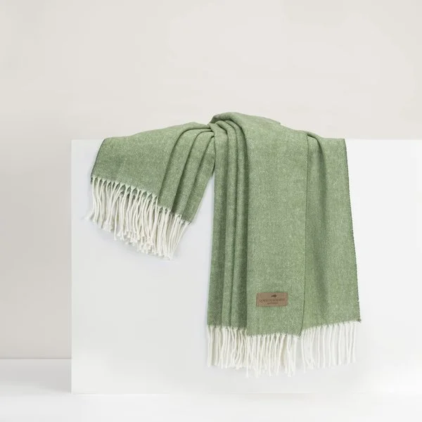 Italian Blankets, shades of Green