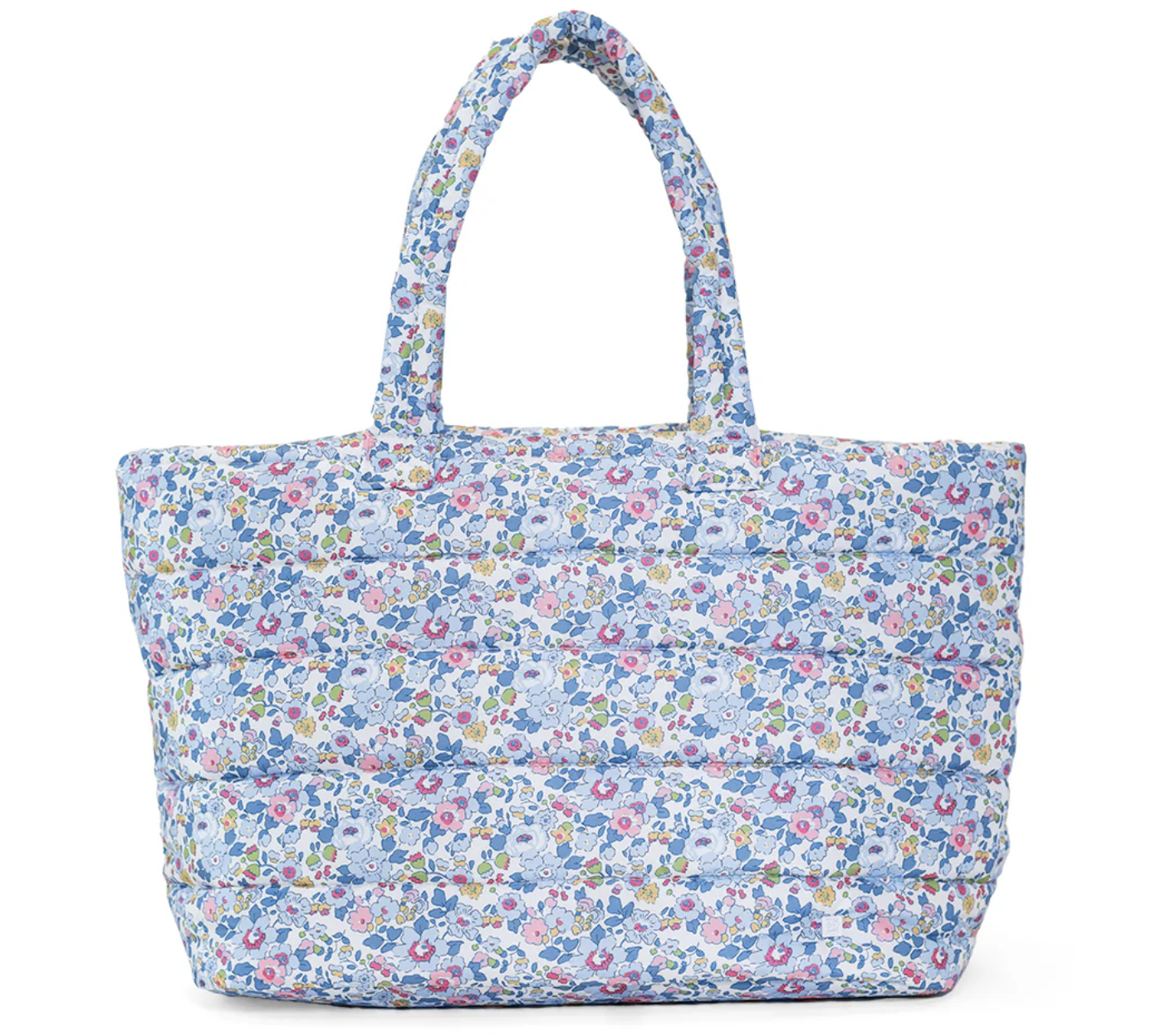 Luxe Puffer Tote Bag -- Bridgehampton Floral