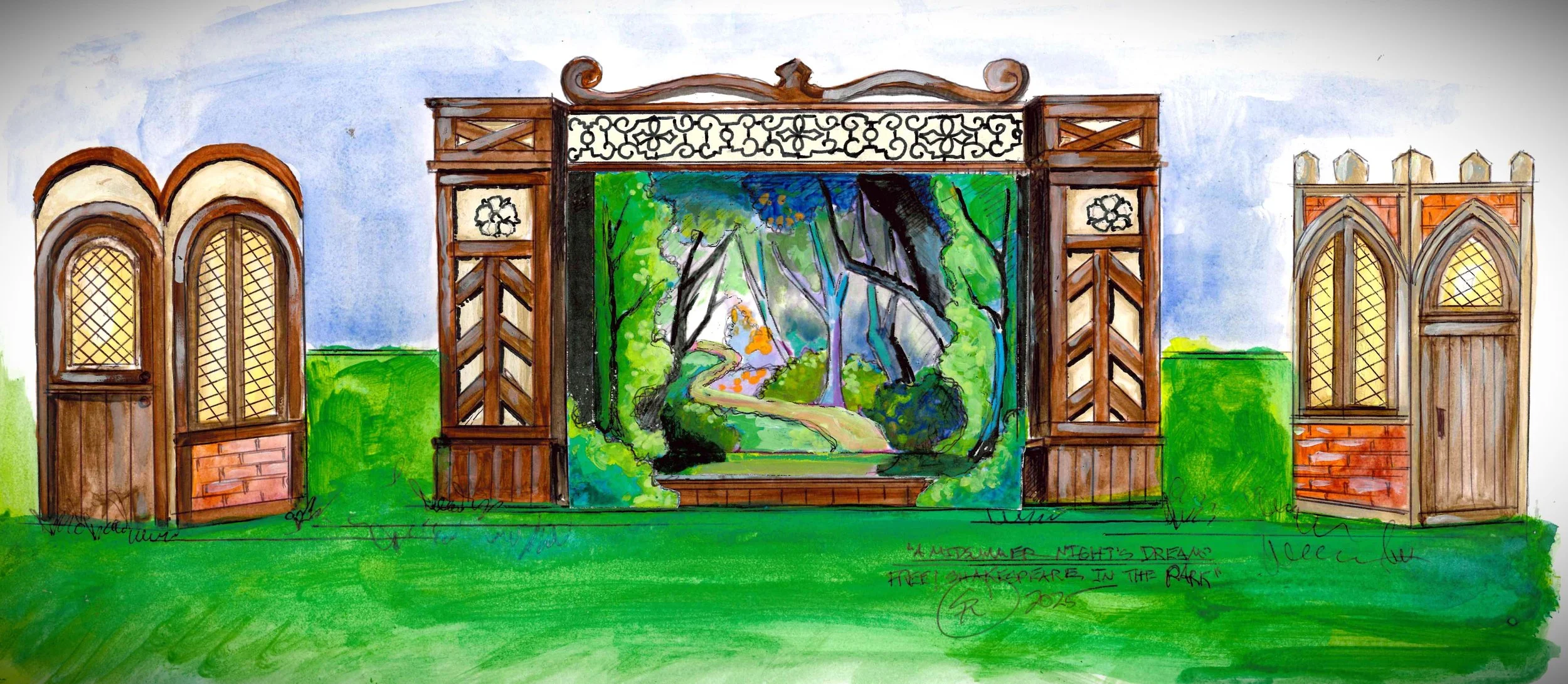 "A Midsummer Night's Dream" -- Cincinnati Shakespeare Company's Free! Shakespeare in the Park Tour 2025