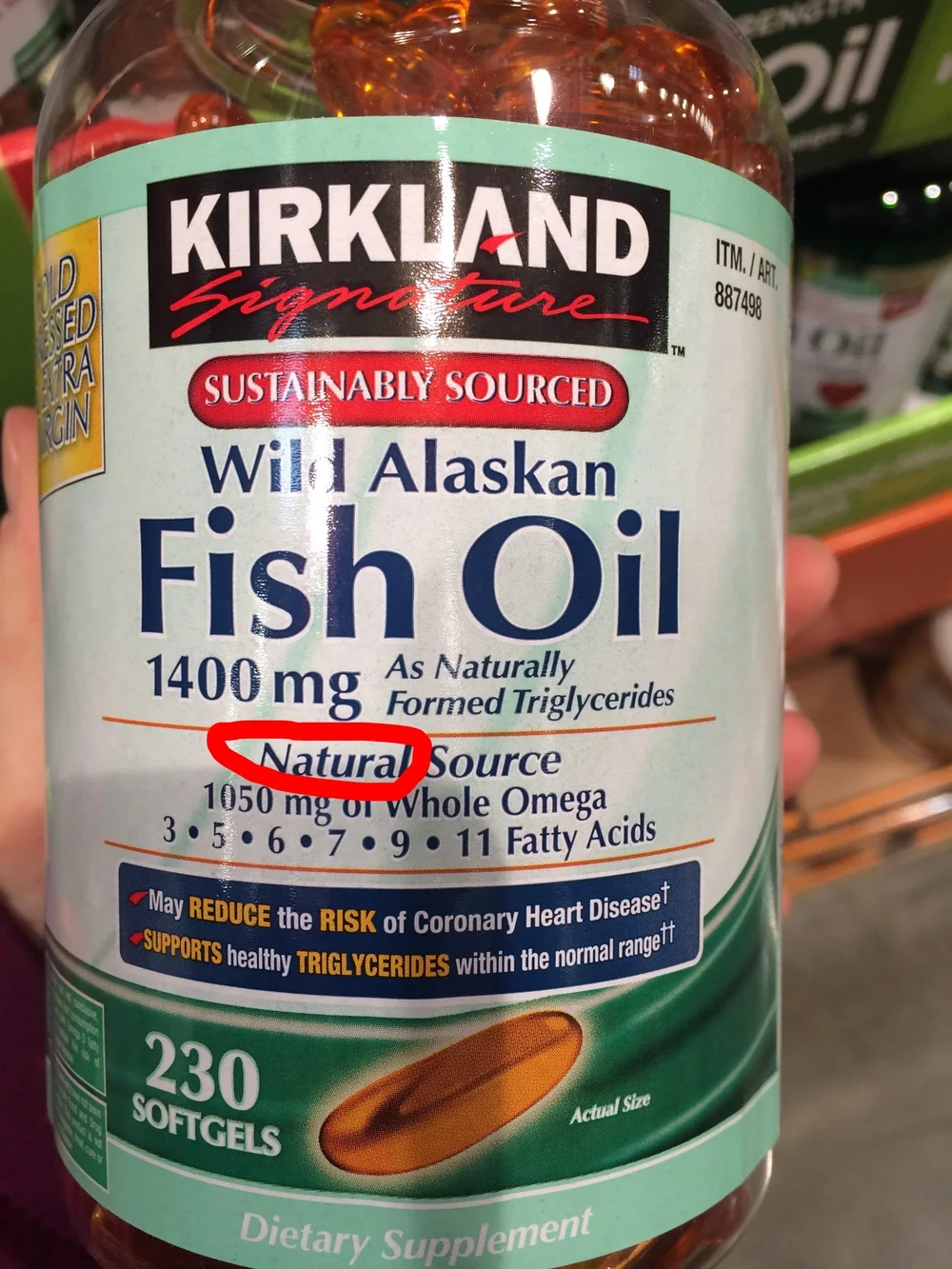 yes it's cheaper, but it's better to take nothing at all than to take rancid, heat processed fish oils.