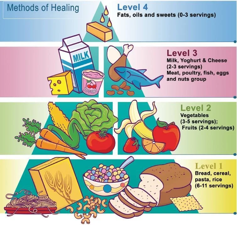 IT'S EASY TO BE NUTRIENT STARVED IF YOU FOLLOW THE USDA FOOD PYRAMID. 6-11 SERVINGS OF HIGHLY PROCESSED CARBS?? PUH-LEEZE.