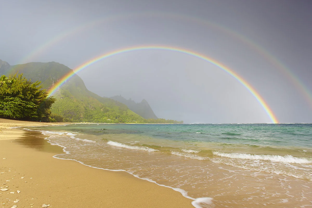 nothing like winter rainbows to help us set positive intentions for the coming year!
