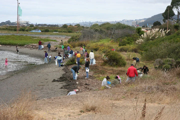 Coastal Clean Up, Point Isabel, Richmond