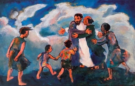 Resurrection, Painted by Carol Aust