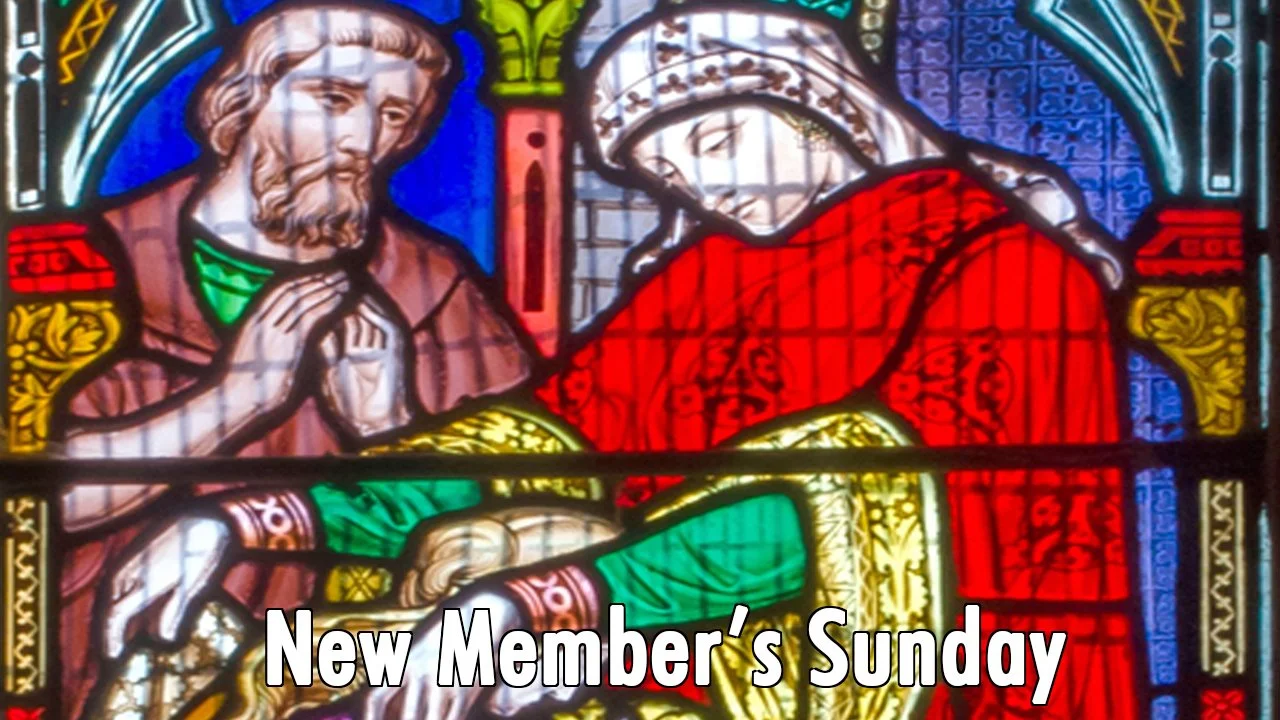 Live-Stream/In-Person Worship: New Member Sunday!
