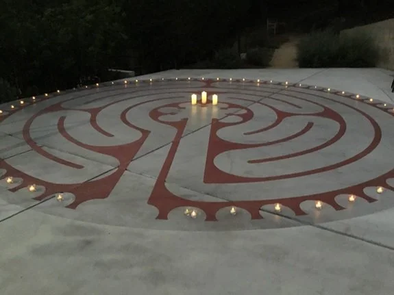 Labyrinth &amp; Evening Prayers