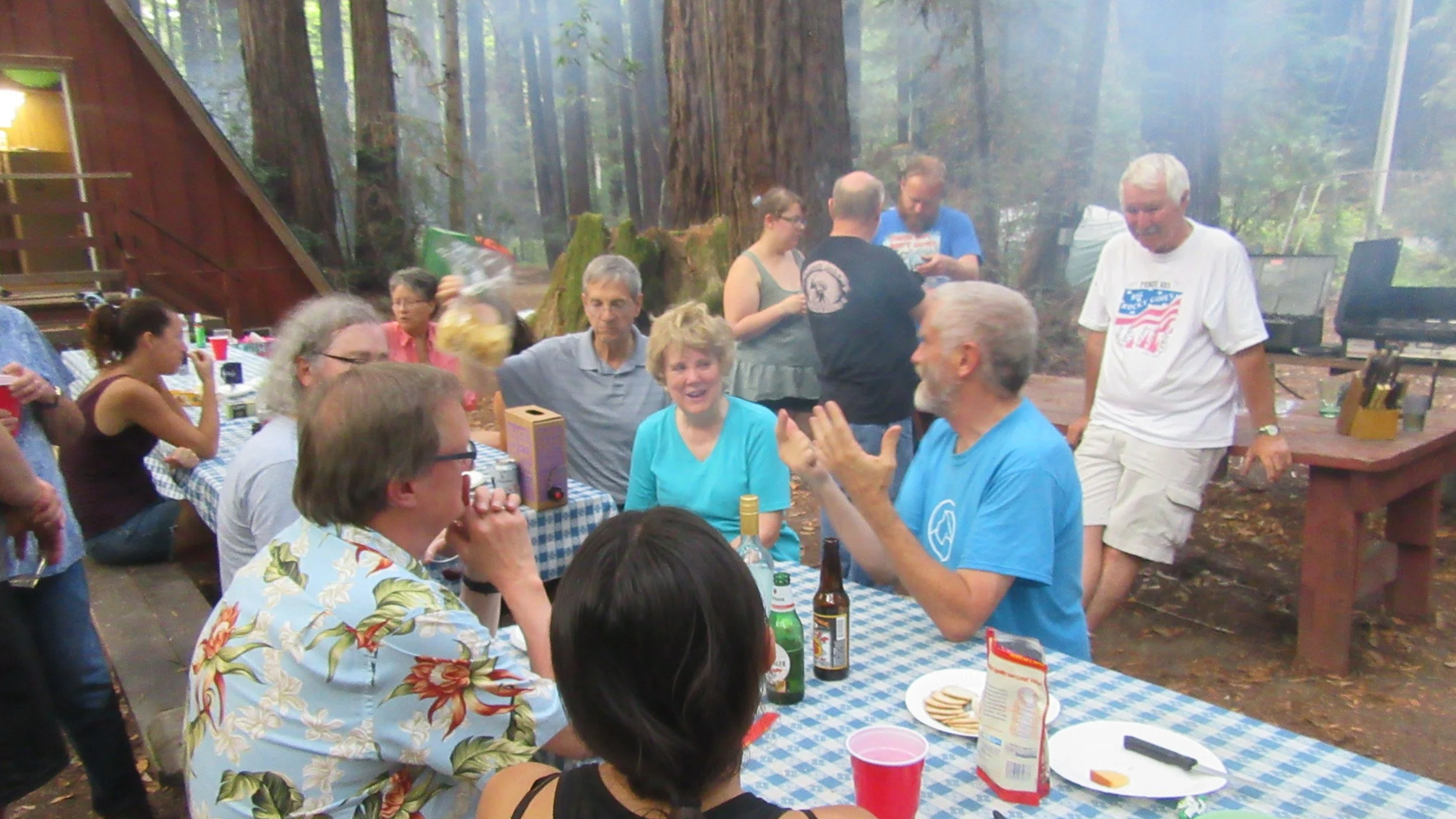 Church Picnic at Caz