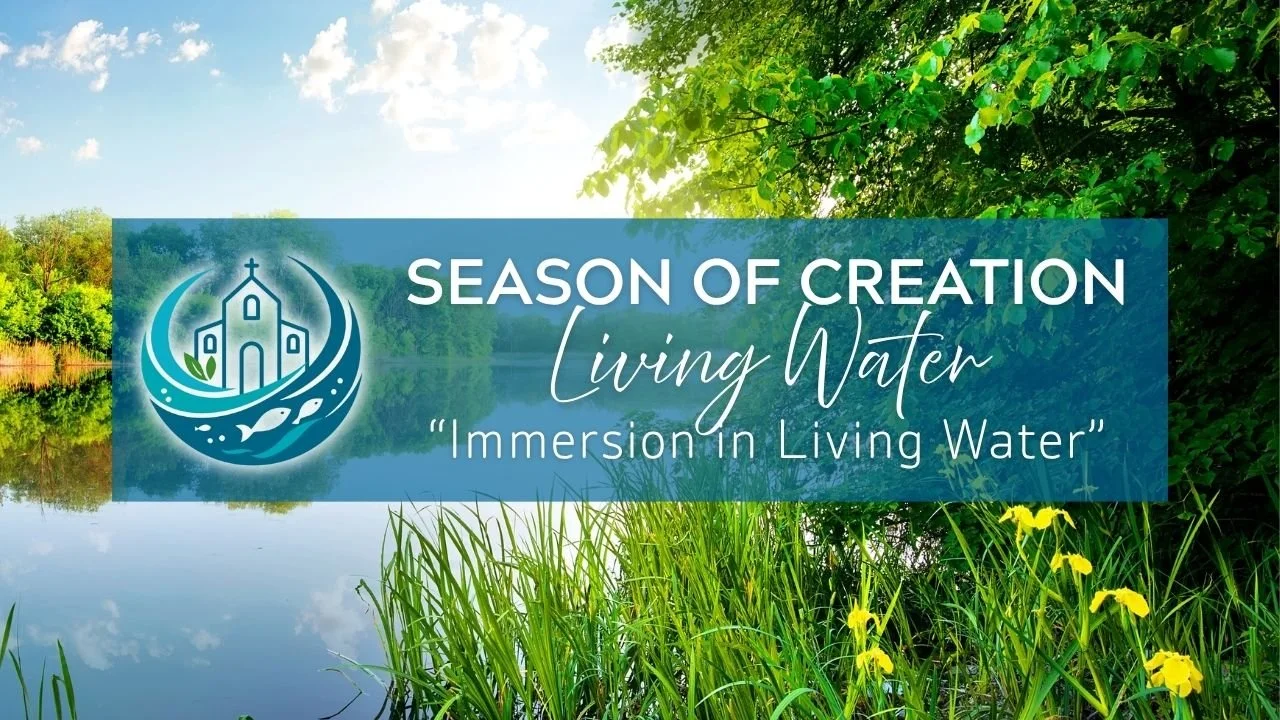 In-Person/Live-Stream Worship: “Immersion in Living Water”