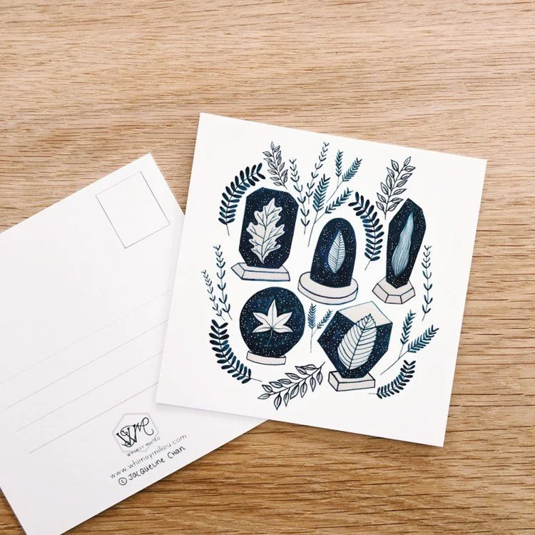 Floral Botanical Postcards
