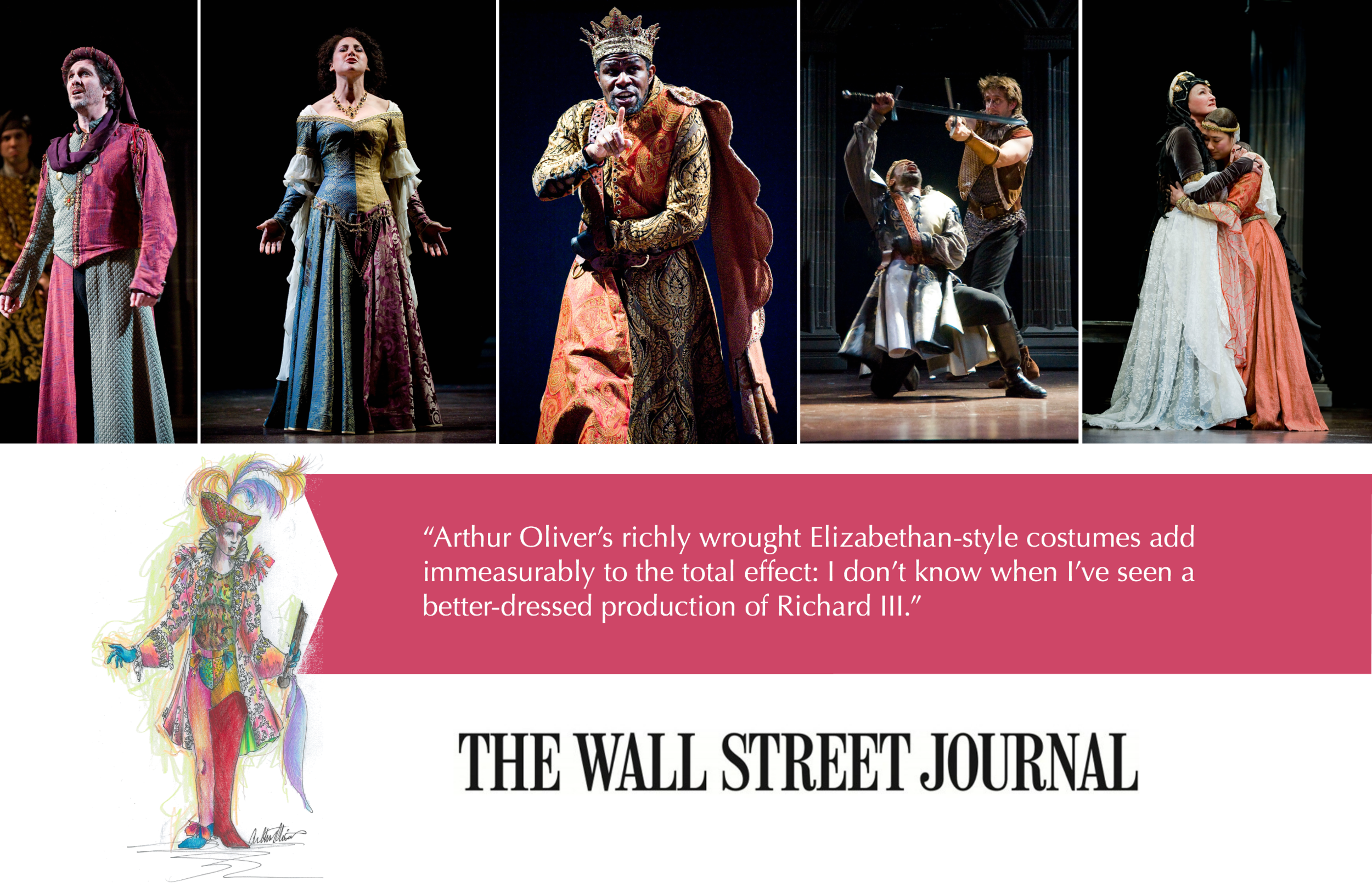 The Wall Street Journal Costume Designer Arthur Oliver