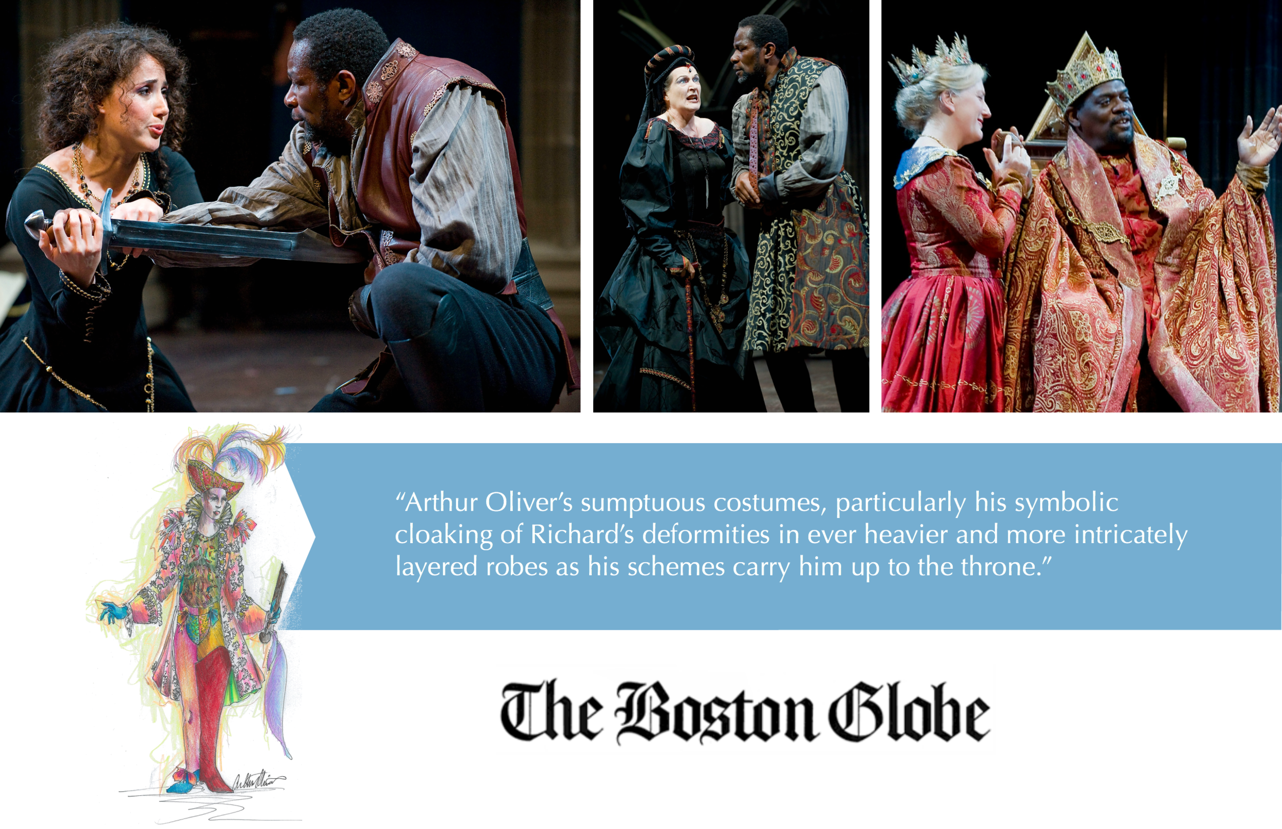 The Boston Globe Costume Designer Arthur Oliver