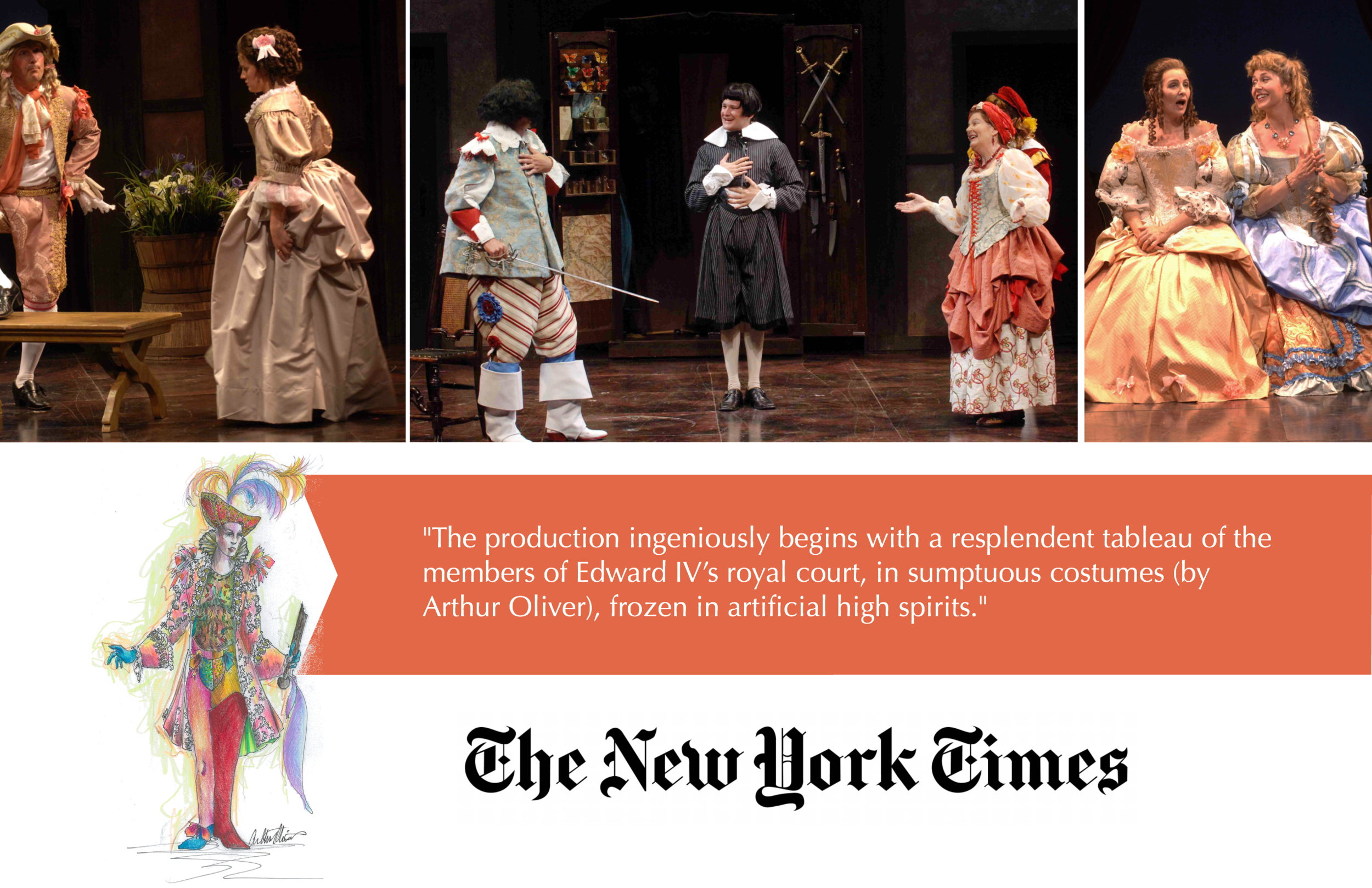 New York Times Costume Designer Arthur Oliver