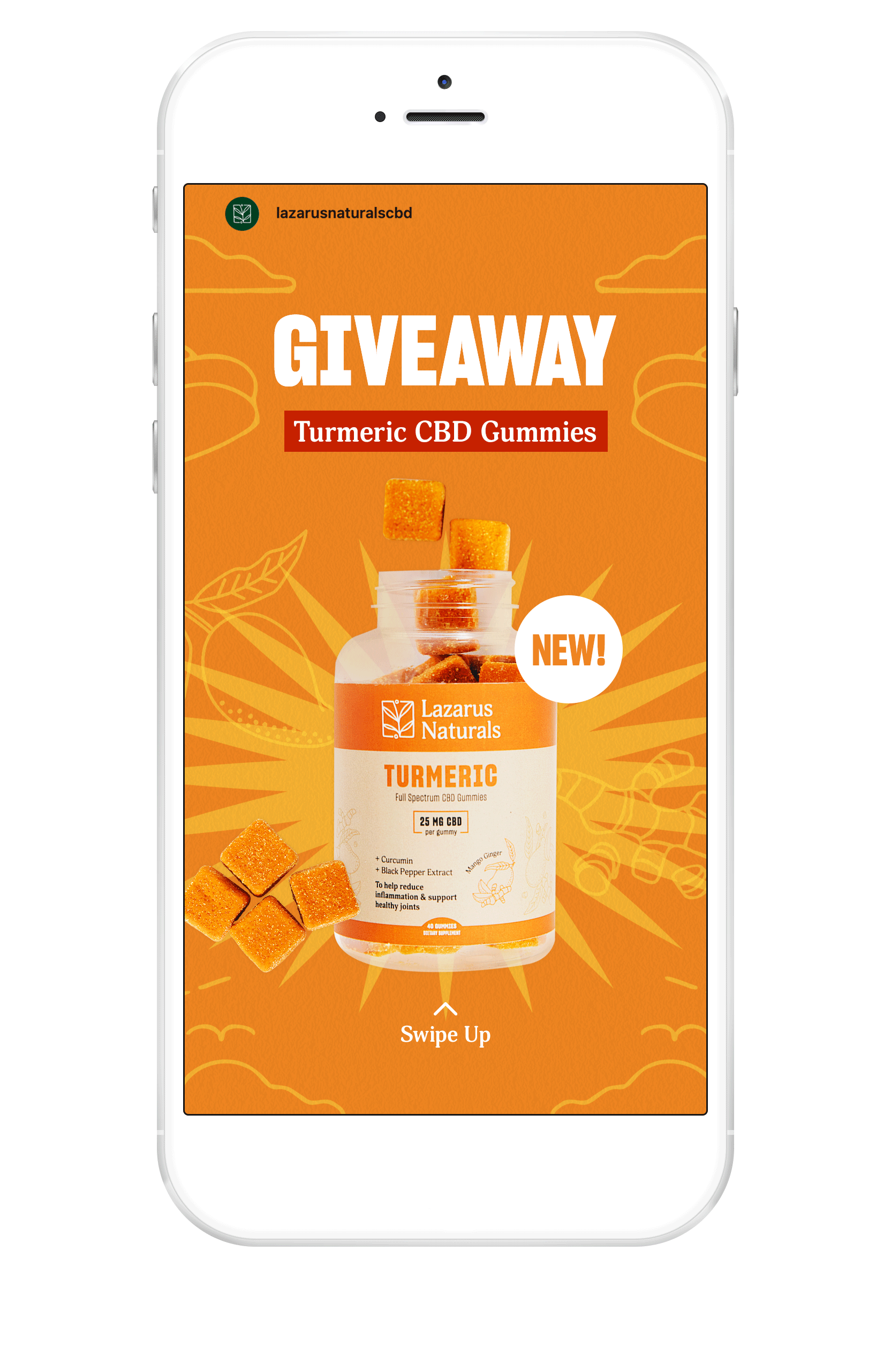LAZARUS-NATURALS_Turmeric-Gummies_iPhone_Mockup1_Social-Story.gif