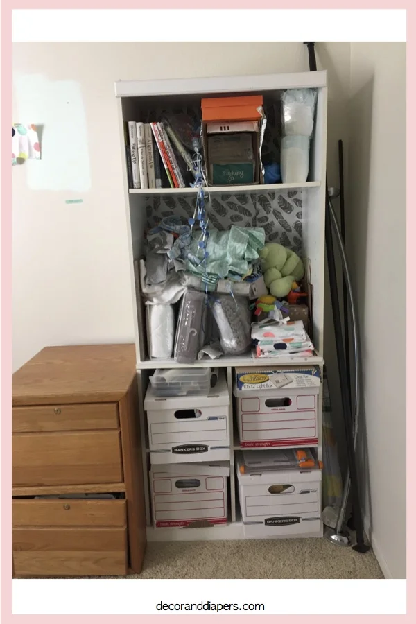 20171114 Nursery Bookcase Re-design