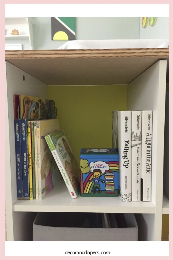 20171114 Nursery Bookcase Re-design