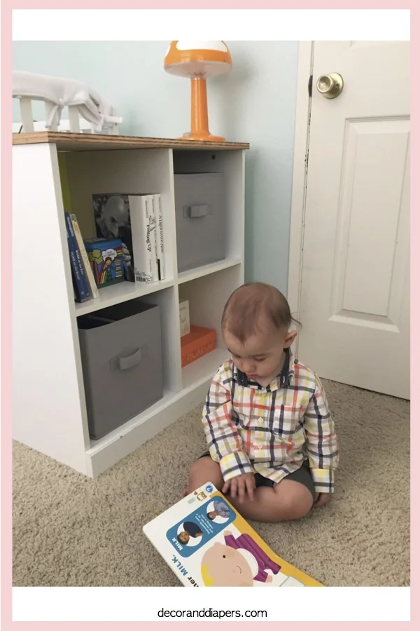 20171114 Nursery Bookcase Re-design