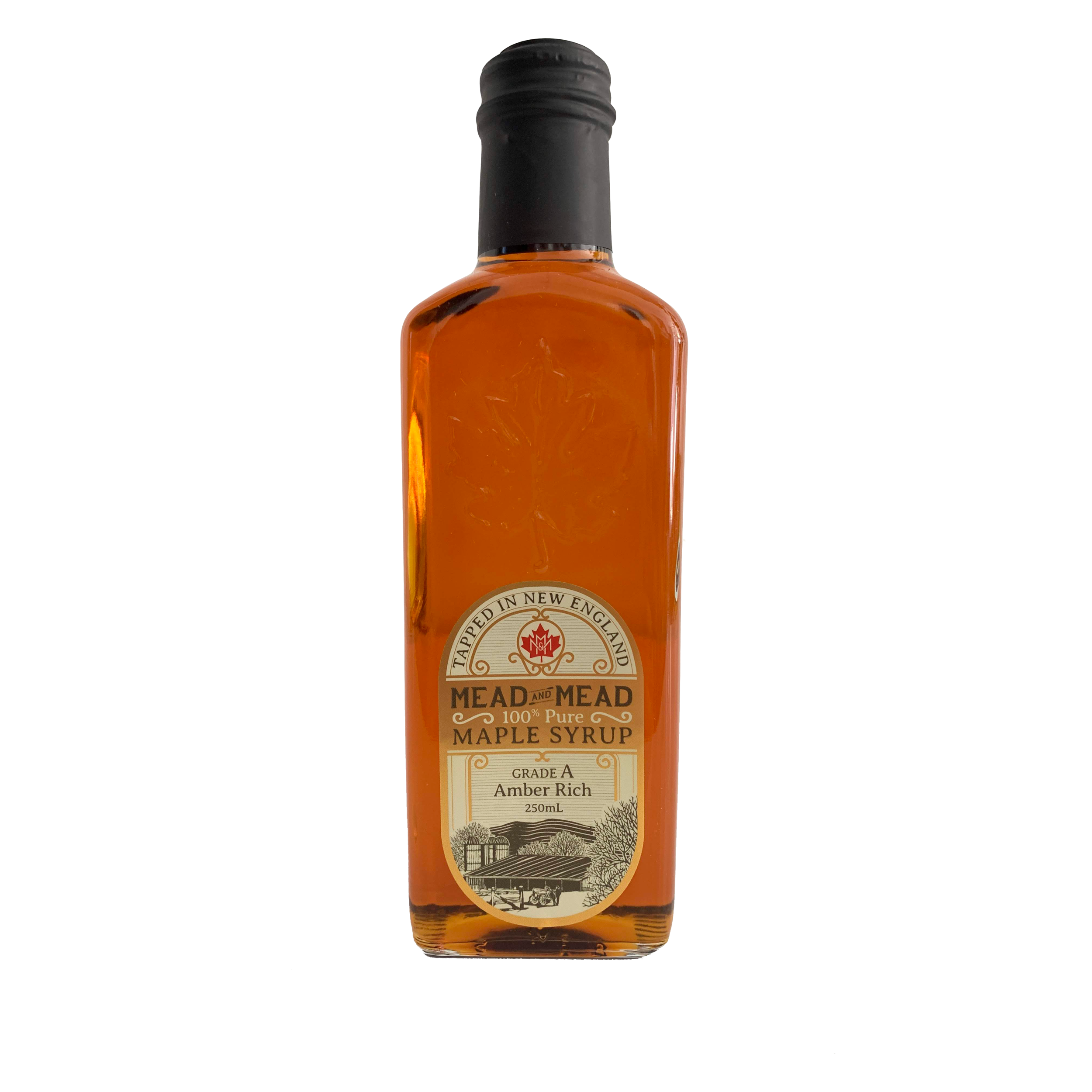 250ml Folia Glass Bottle Dark Robust — Mead and Meads Maple Syrup