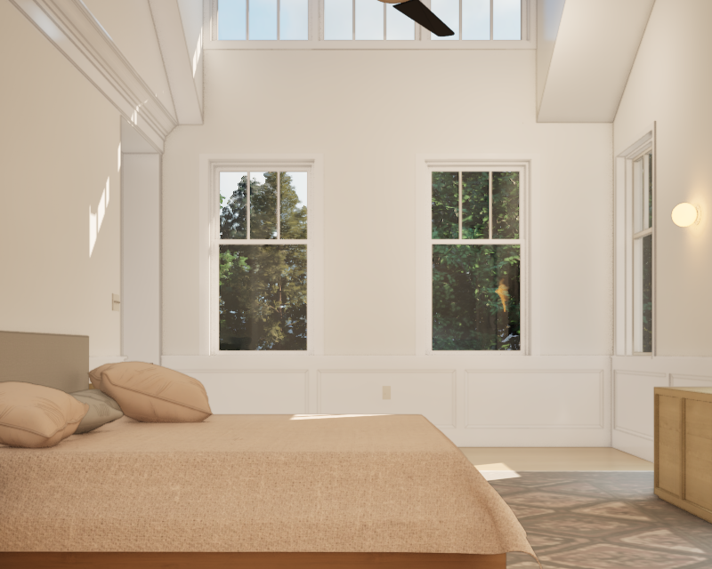 PRIMARY BEDROOM VIEW