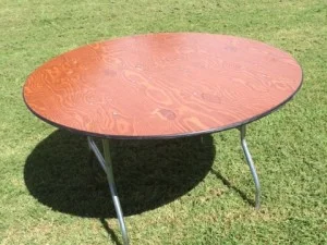 Seats 4 - 6 Guests Dimensions: 48" round x 30" tall