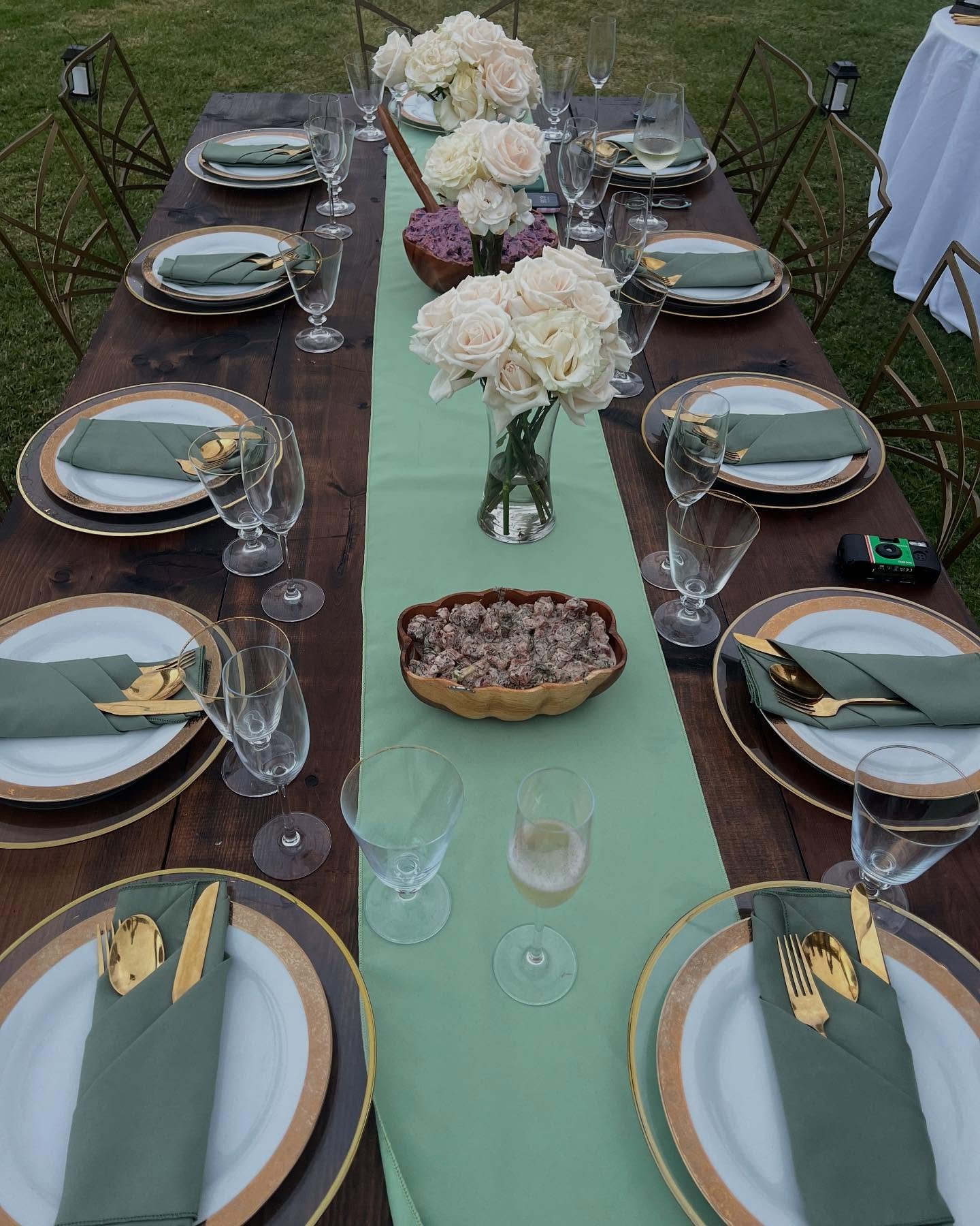 Intimate  wedding in Kamuela for just the family featuring some of our new catering equipment. 
Rentals: @bigislandtents 
@annfergusonhawaii (but not this photo, her photo will be much better ha). We look forward to here pro photos. 📸

#bigislandten