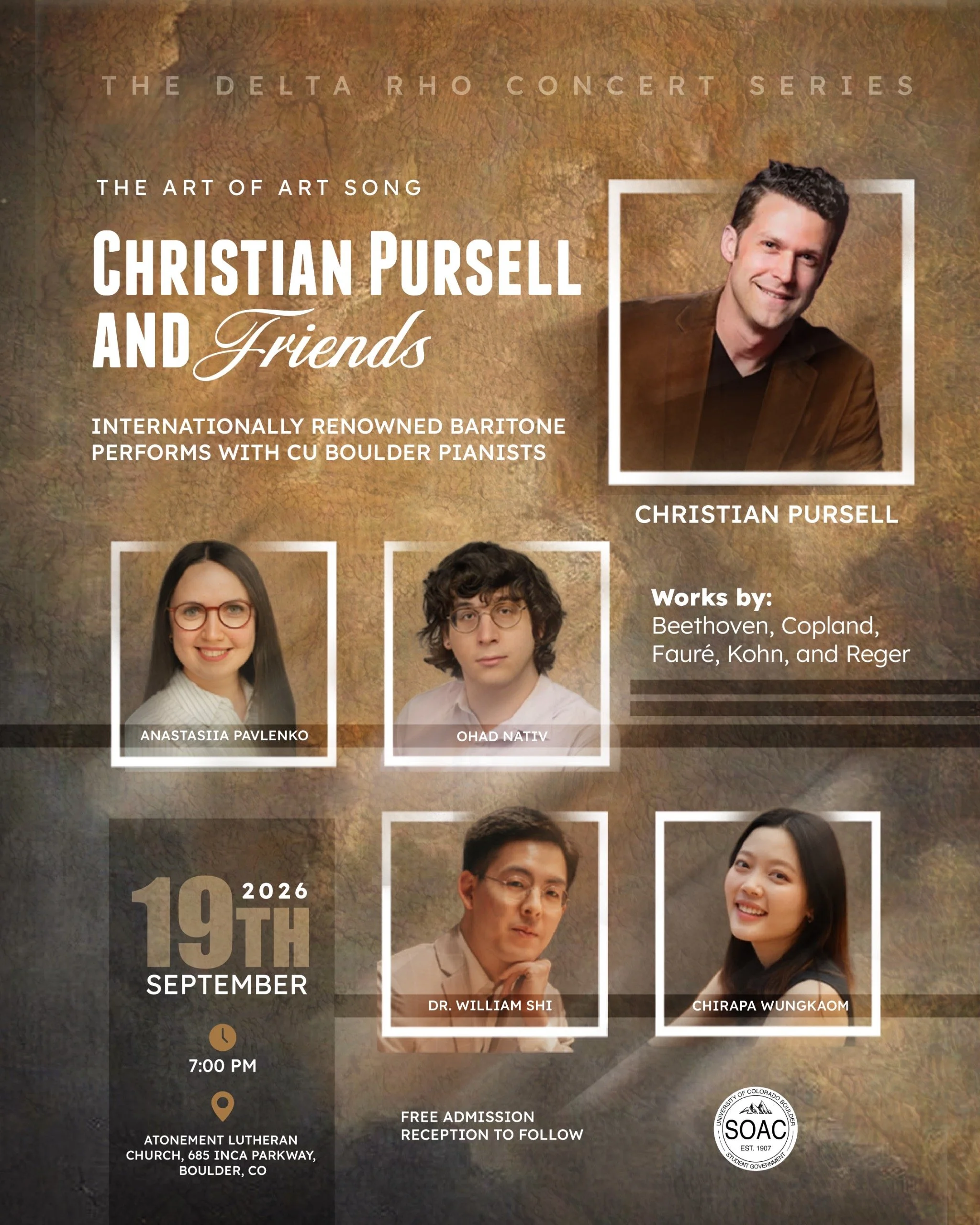 Christian Pursell in recital