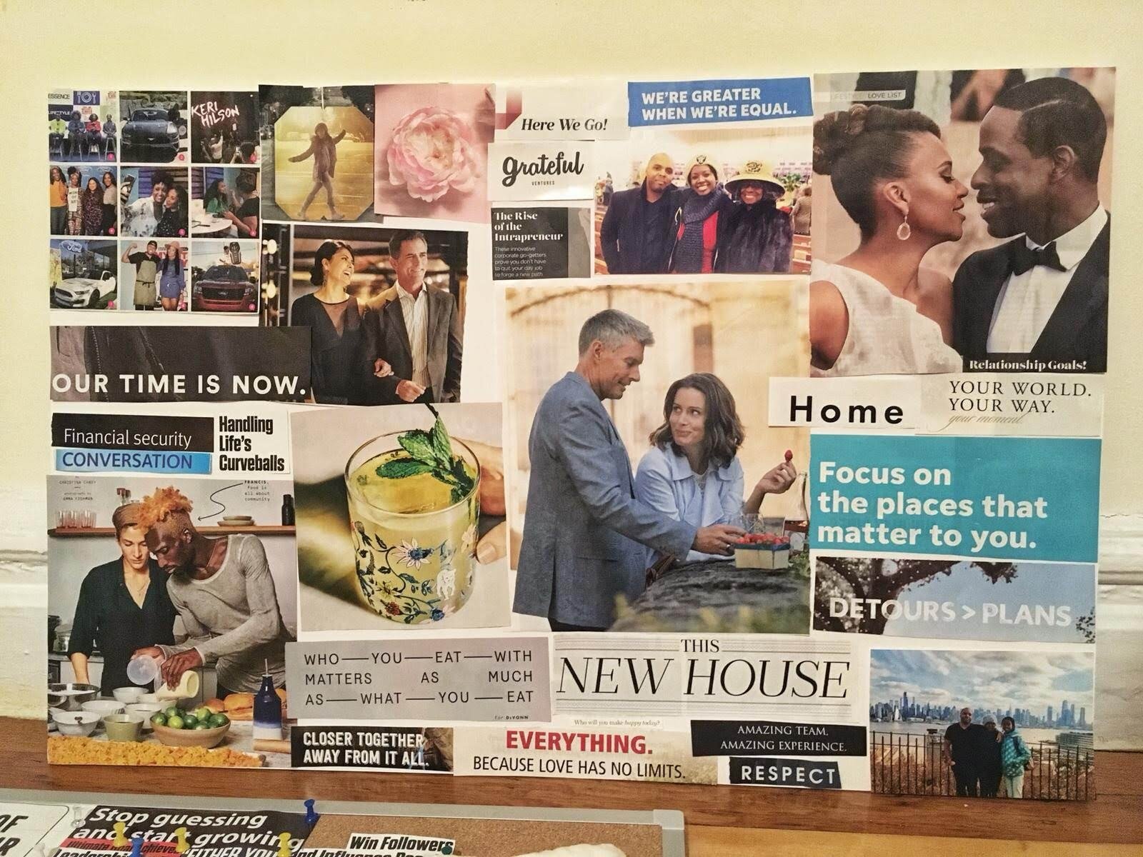 Creating a Couples' Vision Board: The 4-D Approach