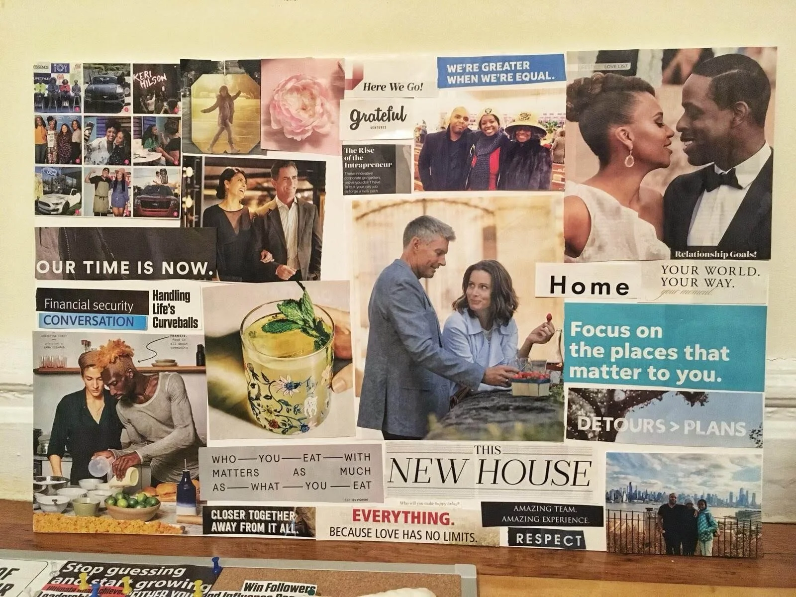 Vision boards DO work! Five examples of vision boards that came true