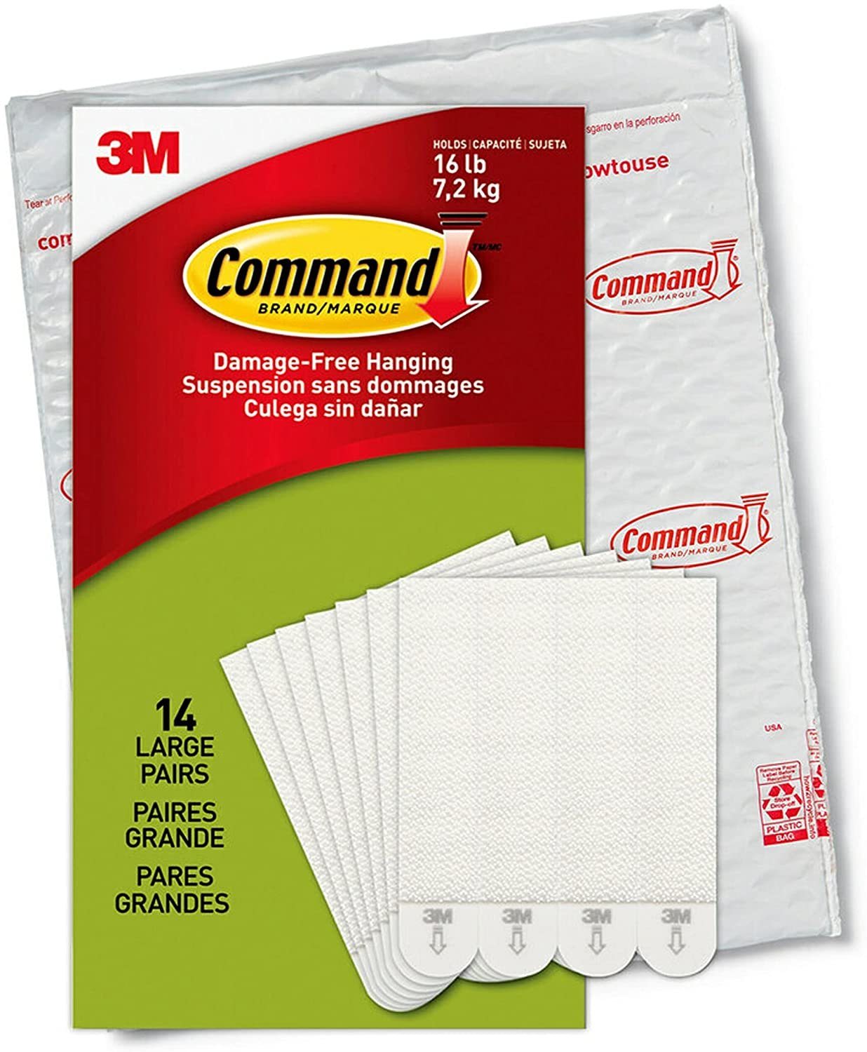 command strips to hang your vision board
