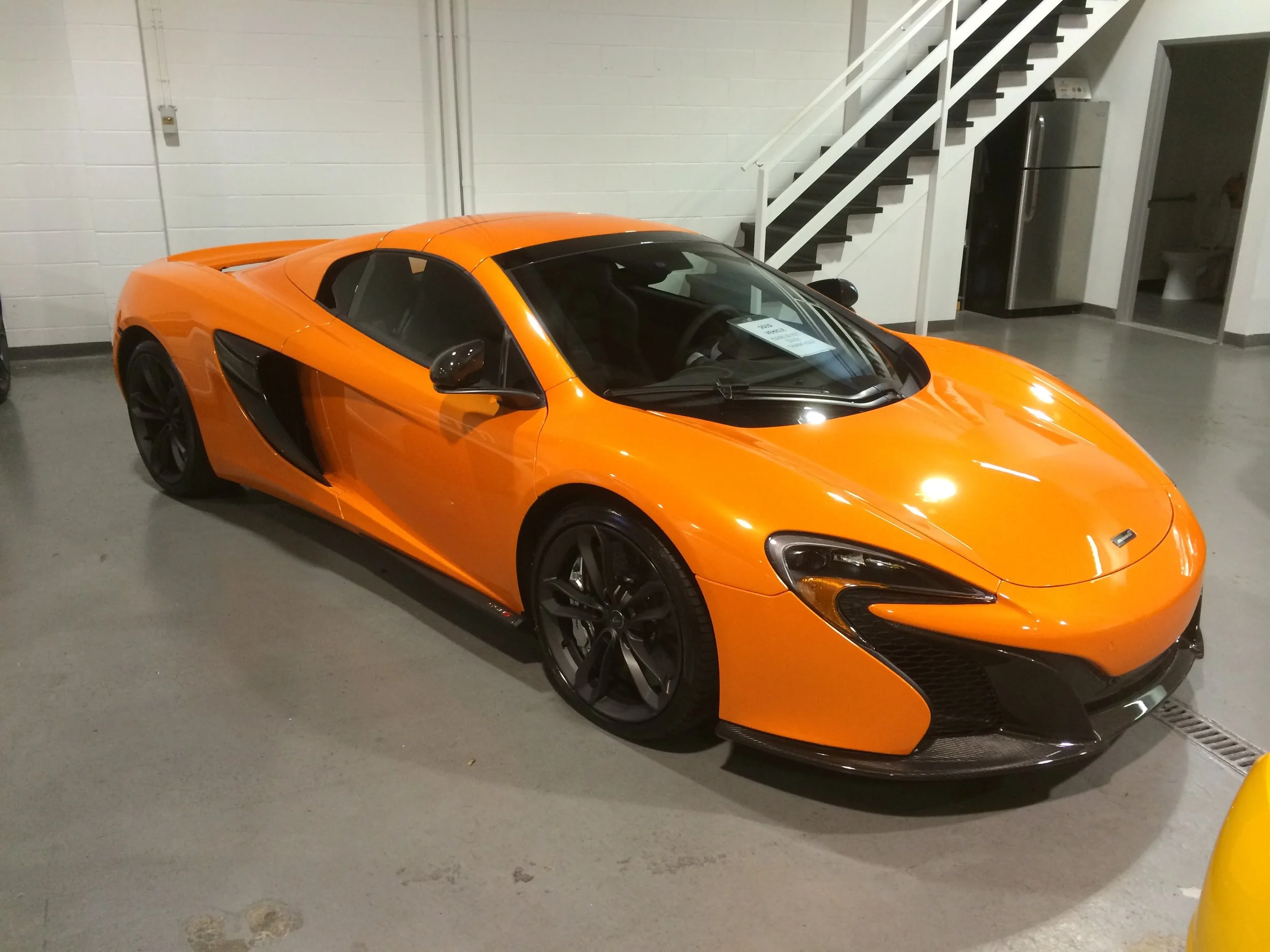 McLaren 570S detailed and hand polished