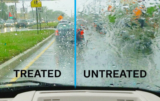 Rain Repellent Glass Treatment — Clean My Car - Vancouver BC