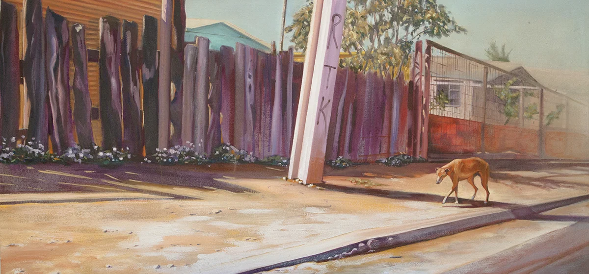 Chile Dog 81"x39"