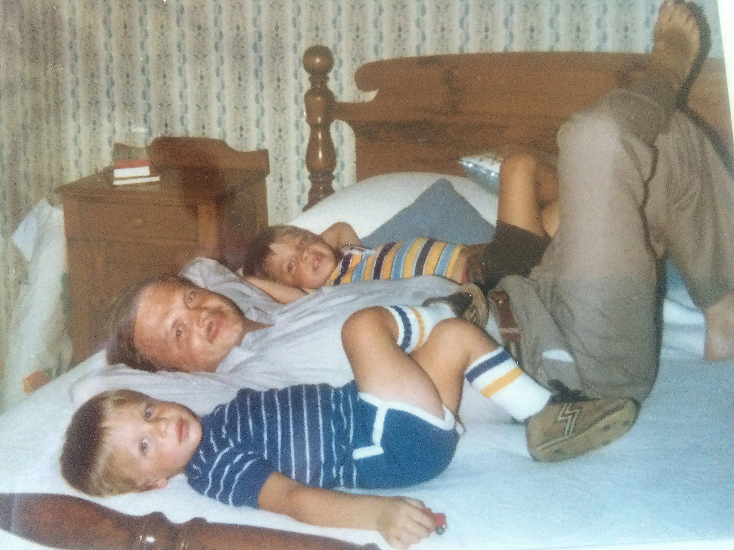 Woody and his two young sons