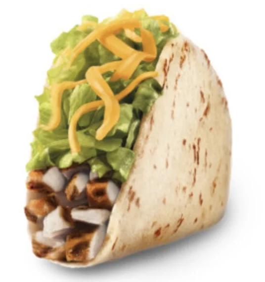 CHICKEN SOFT TACO