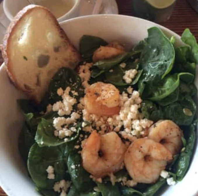 Blackened Shrimp & Goat Cheese