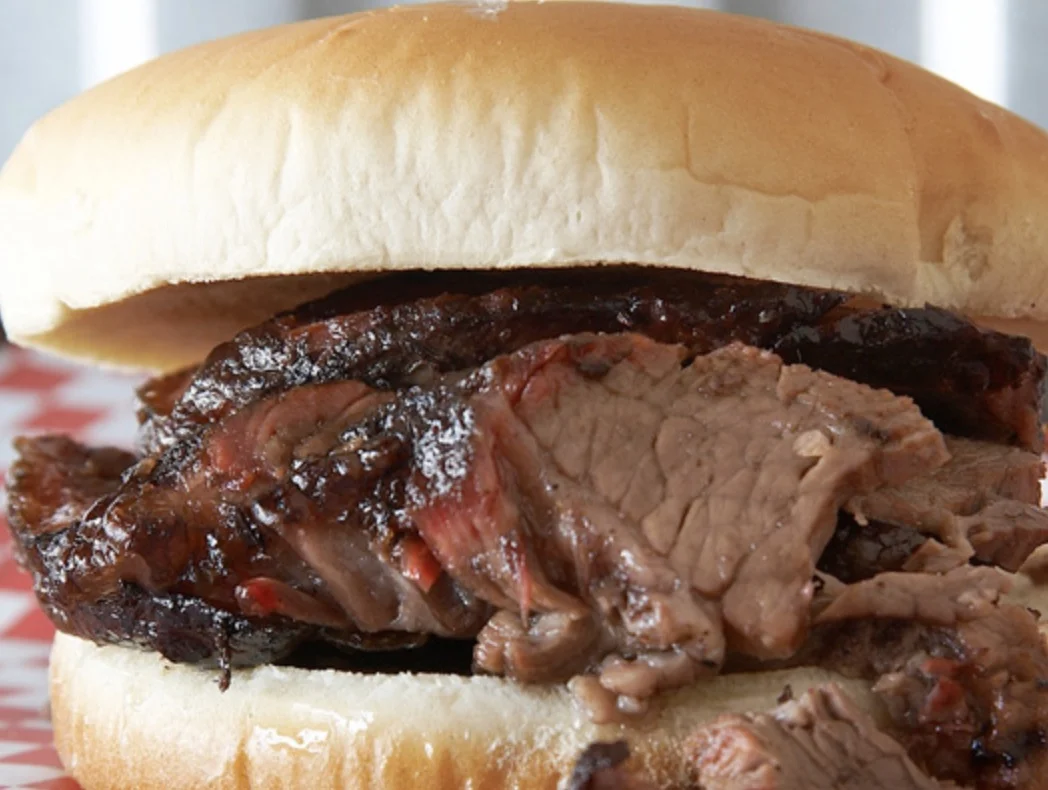 Sliced Brisket Sandwich 