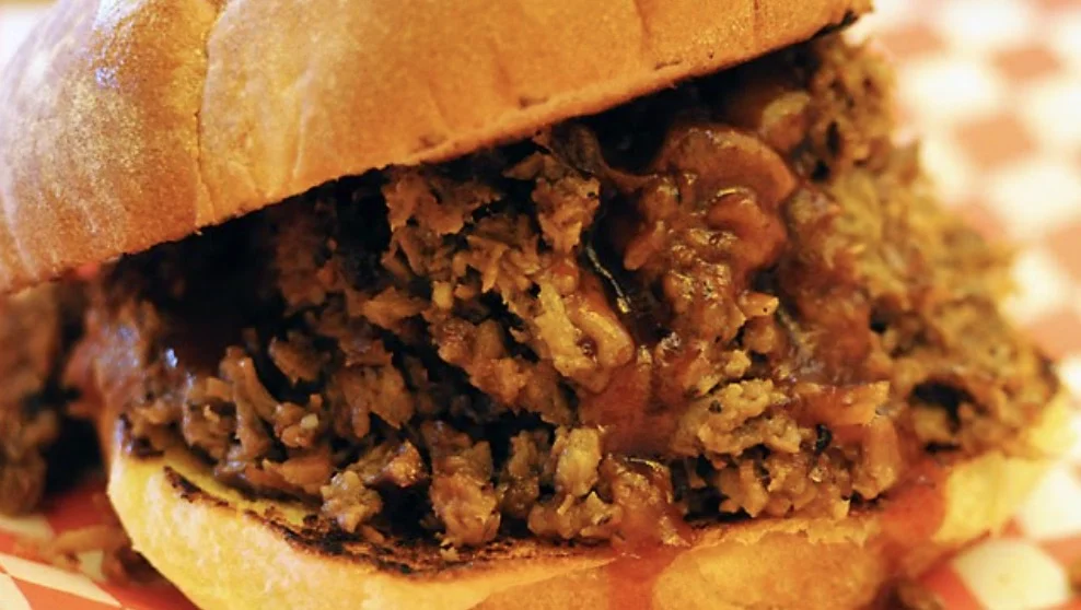 Chopped Brisket Sandwich