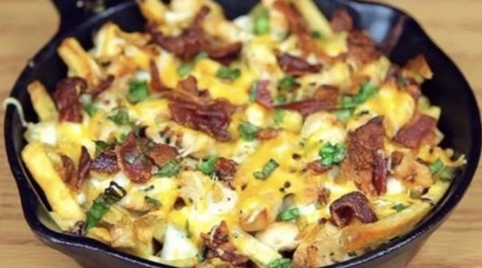 Bacon, Cheese, and Ranch Fries